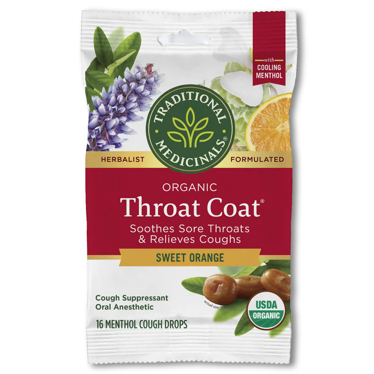Throat Coat® Sweet Orange Lozenges