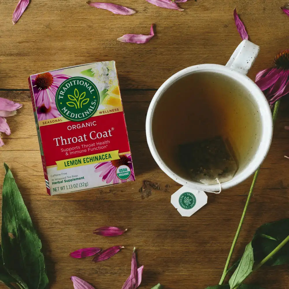 Throat Coat® Lemon Echinacea Tea